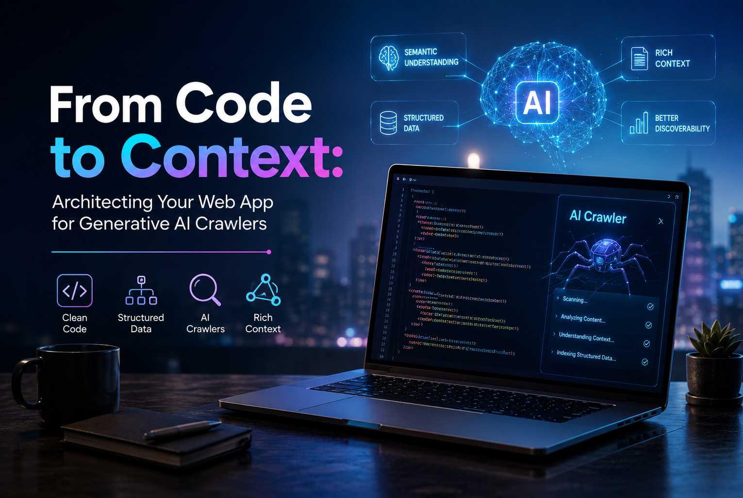 From Code to Context: Architecting Your Web App for Generative AI Crawlers