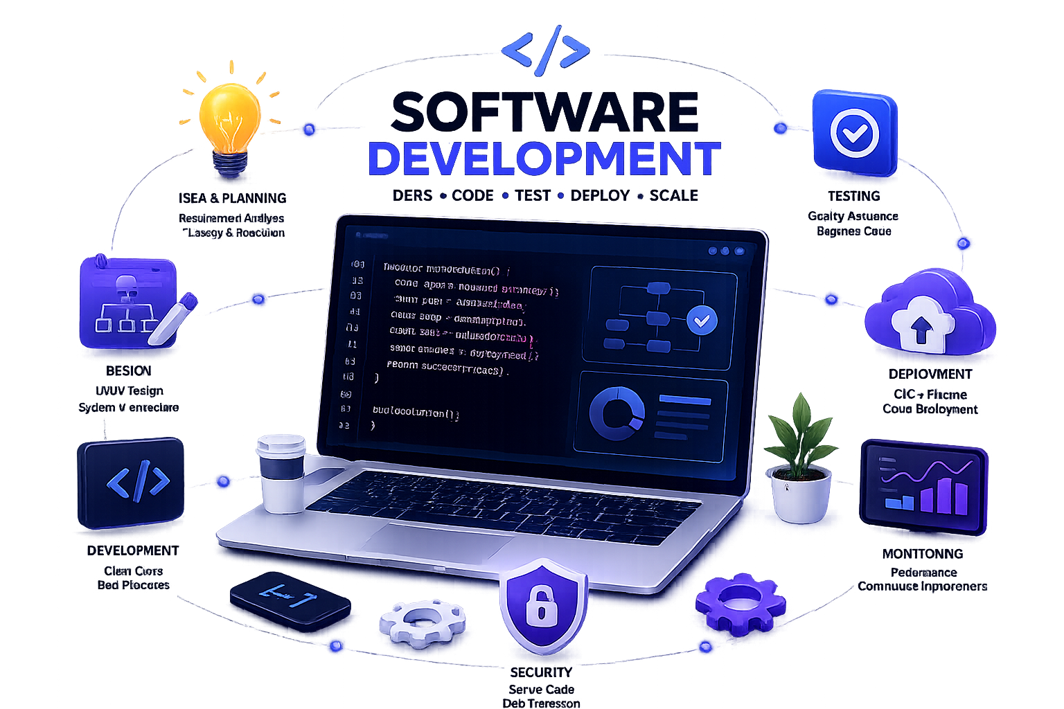 Custom Enterprise Software Solutions Engineered by Edvac Technologies Siliguri